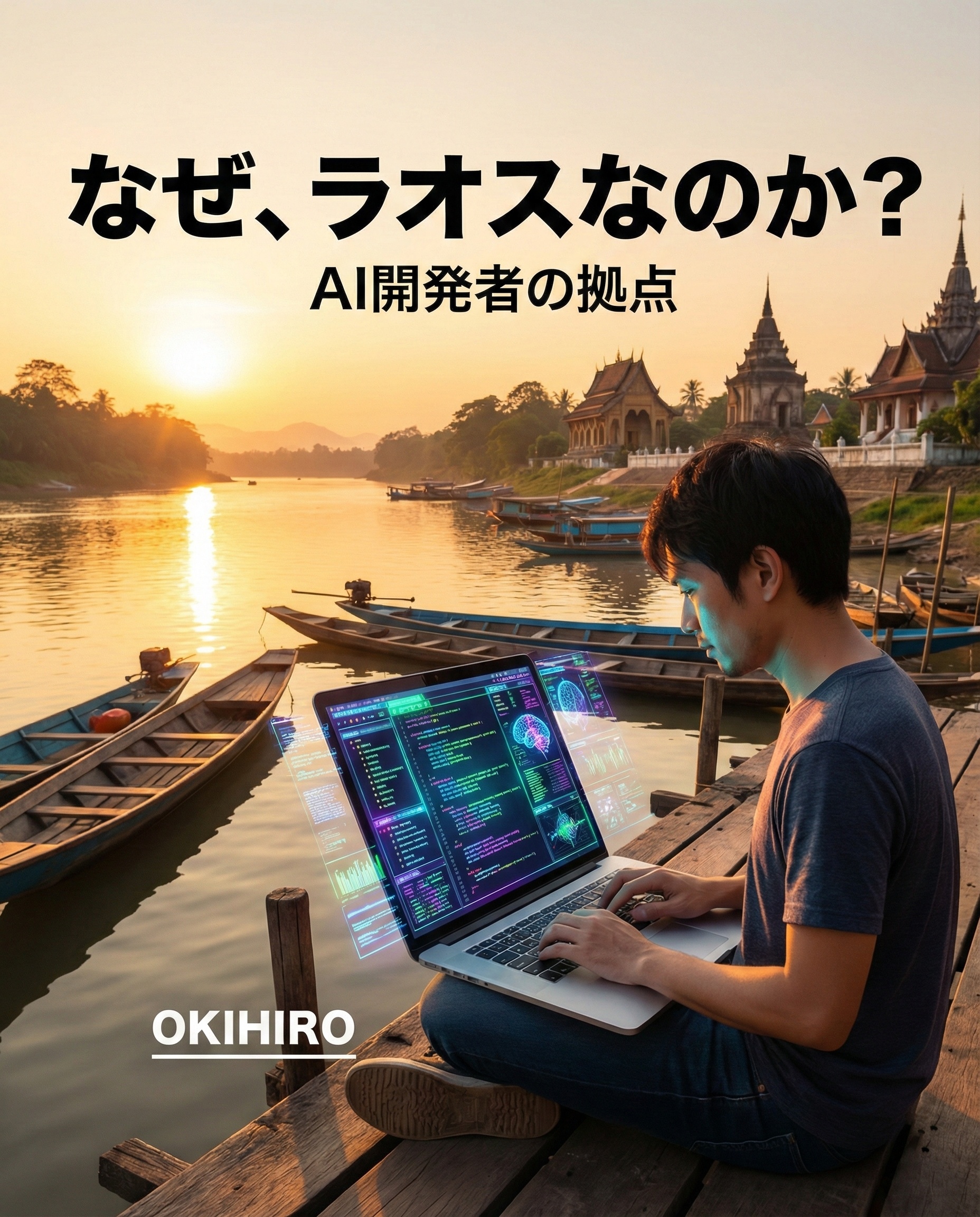 なぜ、ラオスなのか？ AI開発者の拠点