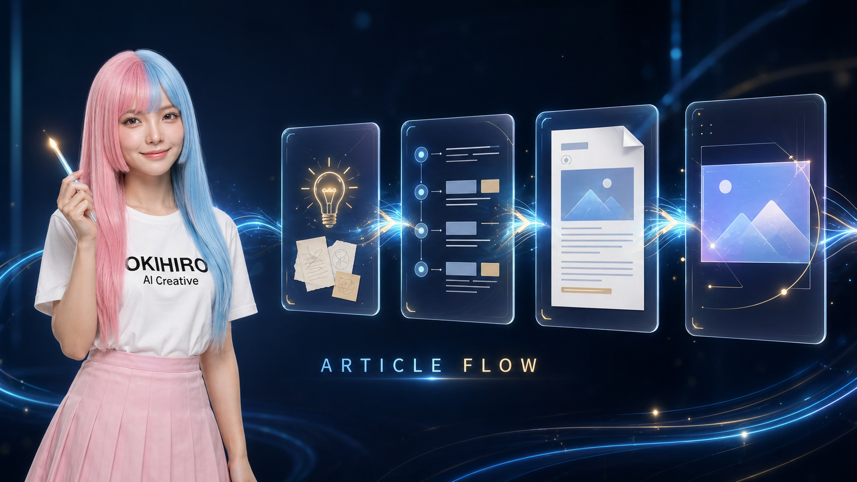 記事・ブログコンテンツの自動化ワークフロー