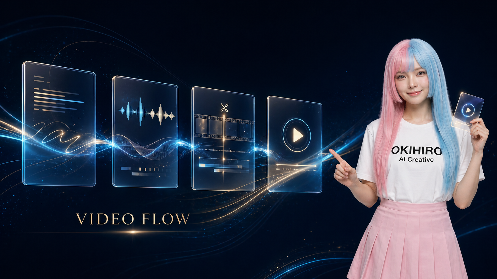 エンタメ・PR動画の自動化ワークフロー