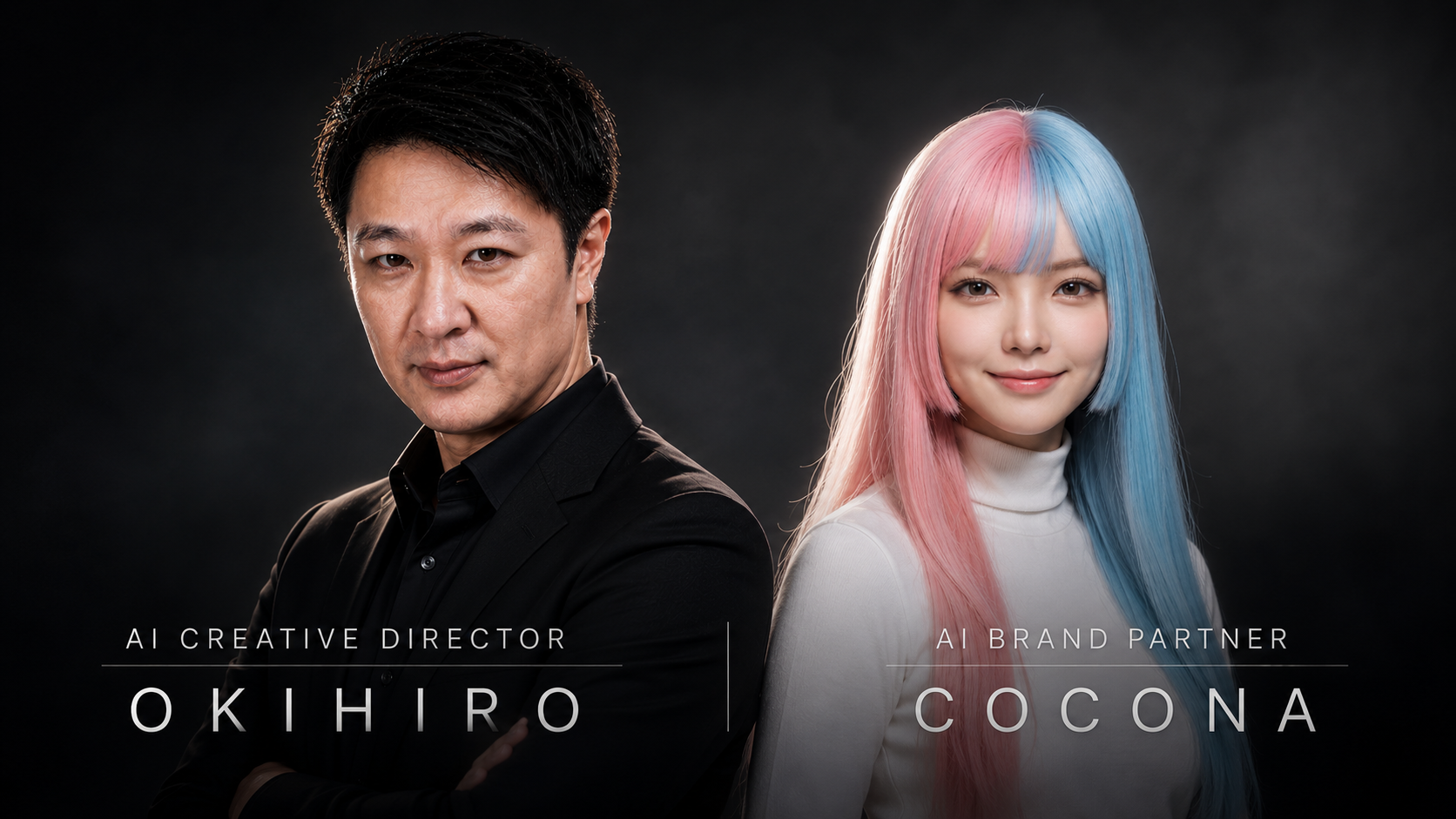 AI Creative Director OKIHIRO × AI Brand Partner COCONA