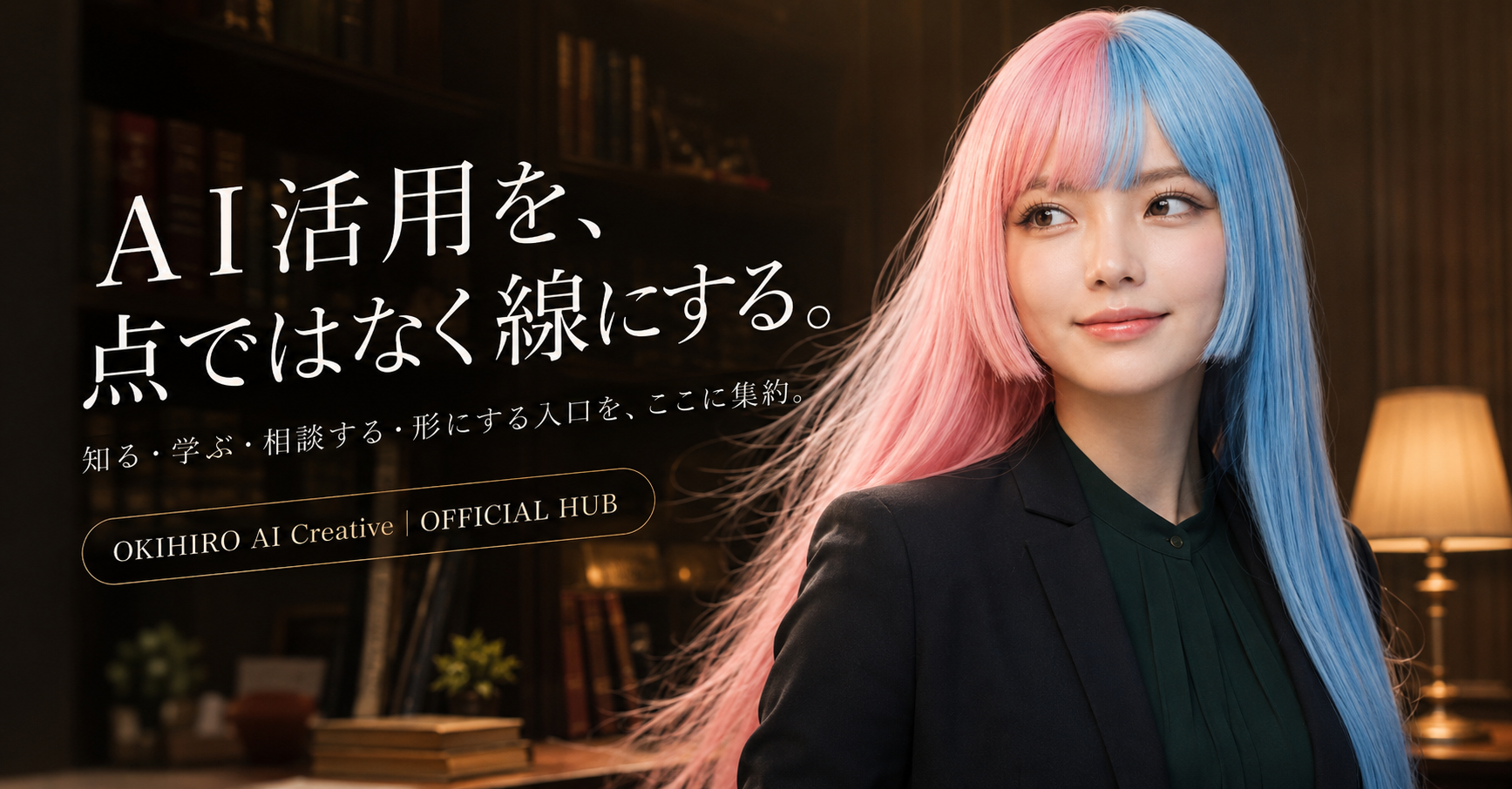 OKIHIRO AI Creative トップ画像