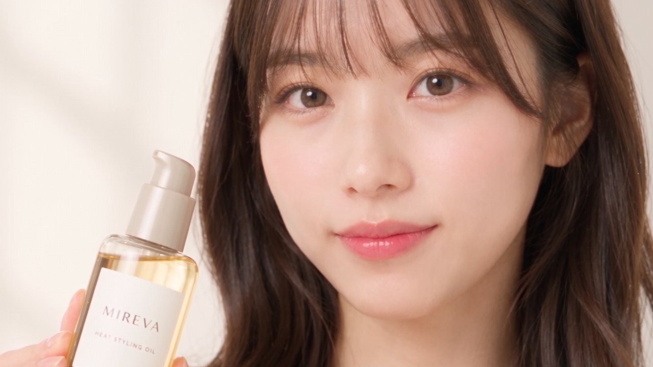 AI UGC｜商品紹介ショート ヘアオイル（架空の商品）